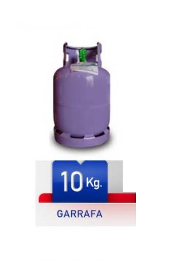 garrafa de 10 kilos